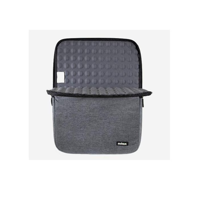 Nilox NXSL13GY malas para portátil 13,3" Capa Cinzenta