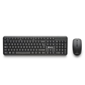 NGS SERENITY KIT (QUERTY, ES) Keyboard Mouse Included Universal RF…