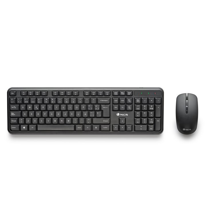 NGS SERENITY KIT (QUERTY, ES) Keyboard Mouse Included Universal RF…