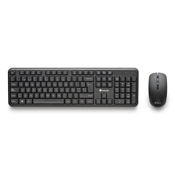 NGS SERENITY KIT (QUERTY, ES) Keyboard Mouse Included Universal RF…