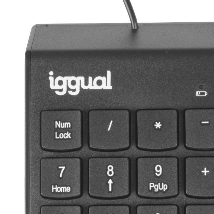 iggual USB Numeric Keypad CK-NUM-19T Black