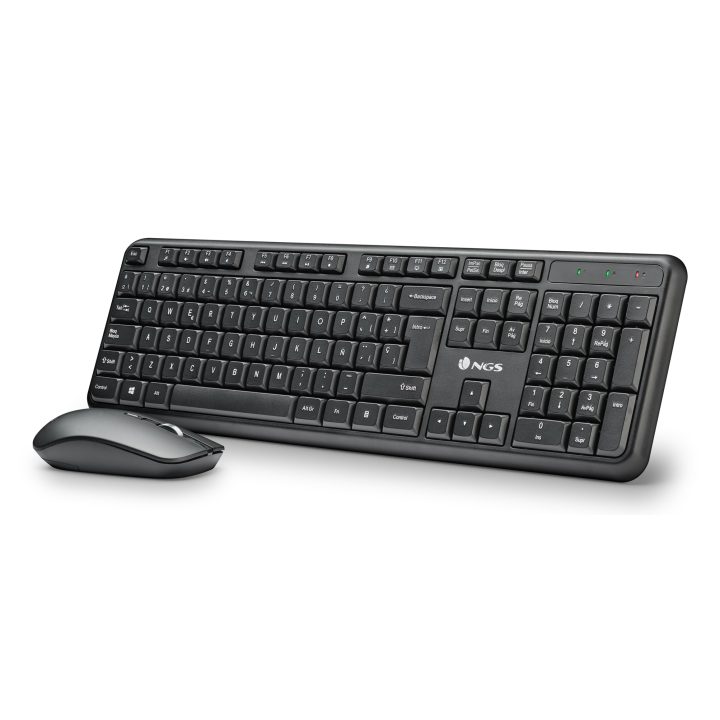 NGS SERENITY KIT (QUERTY, ES) teclado Ratón incluido Universal RF…
