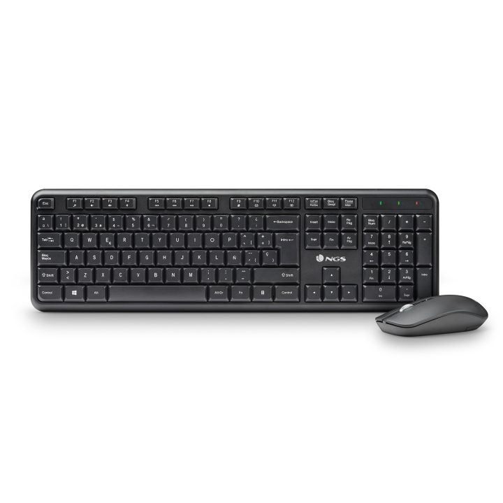 NGS SERENITY KIT (QUERTY, ES) teclado Ratón incluido Universal RF…