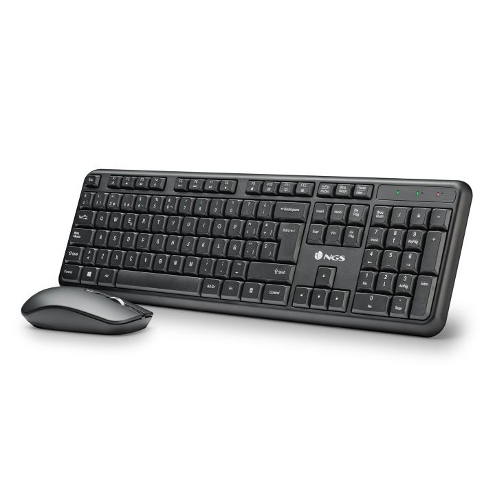 NGS SERENITY KIT (QUERTY, ES) teclado Rato incluído Universal RF sem…