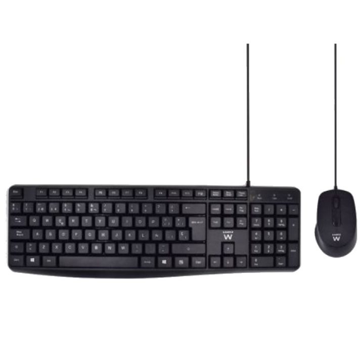 Ewent EW3006 teclado rato incluído escritório USB QWERTY Espanhol…