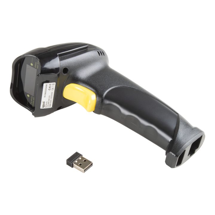 iggual 1D Barcode Scanner Bluetooth WiFi 2.4G