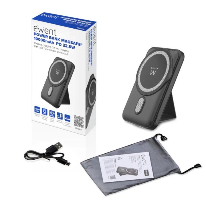 Ewent POWER BANK Mag SAFE 10000 mAh PD 22.5W
