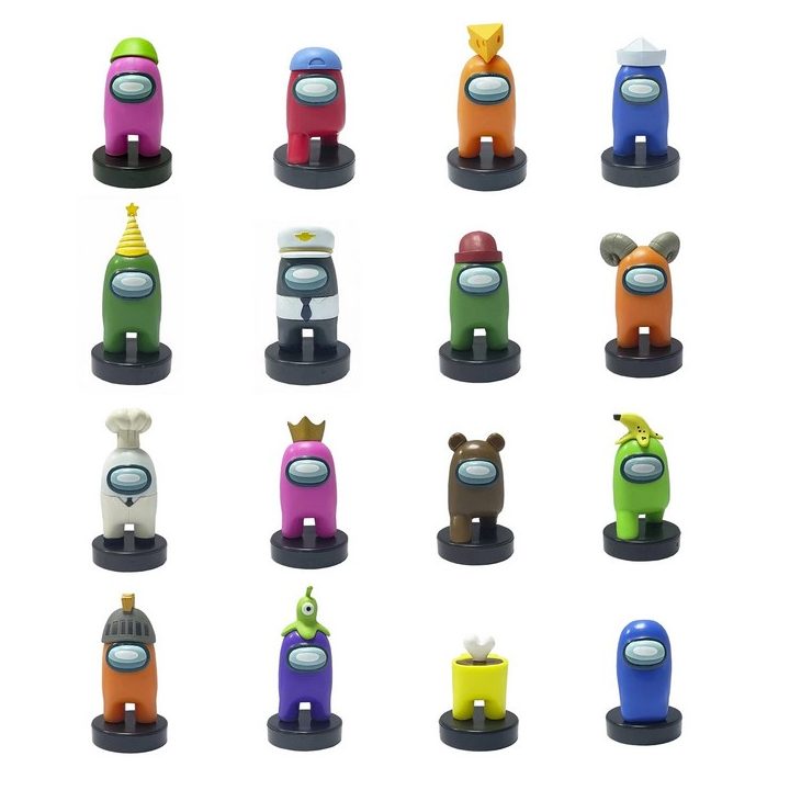 Figuras Bizak Among Us S2 caixa pack 2 aleatório (64110215)