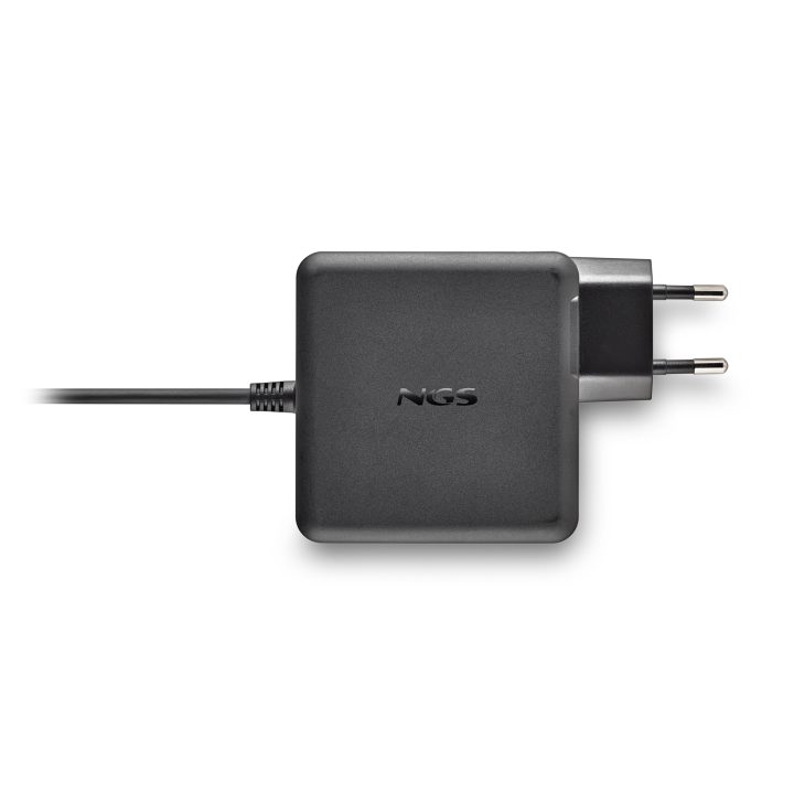 NGS GAN 65W-C Universal Negro Corriente alterna Interior