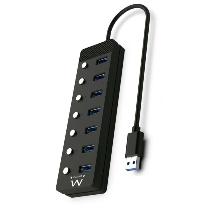 Ewent EW1147 USB 3.2 Gen 1 (3.1 Gen 1) Type-A Interface Hub 5000…