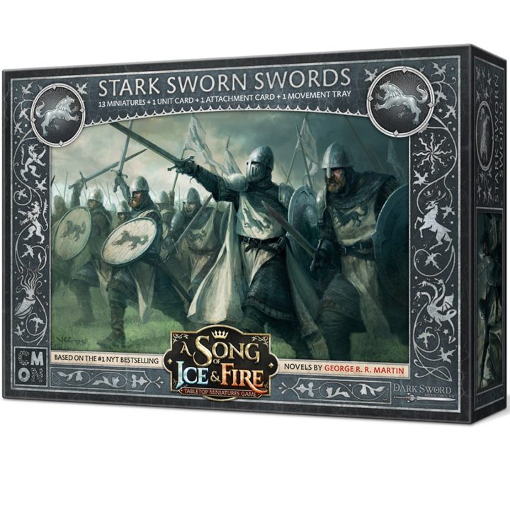 Asmodee A Song of Ice and Fire: Sworn Swords Stark Board Game PEGI 14…