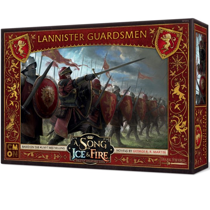 Jogo de tabuleiro Asmodee Canção de Gelo e Fogo: Guardas Lannister…