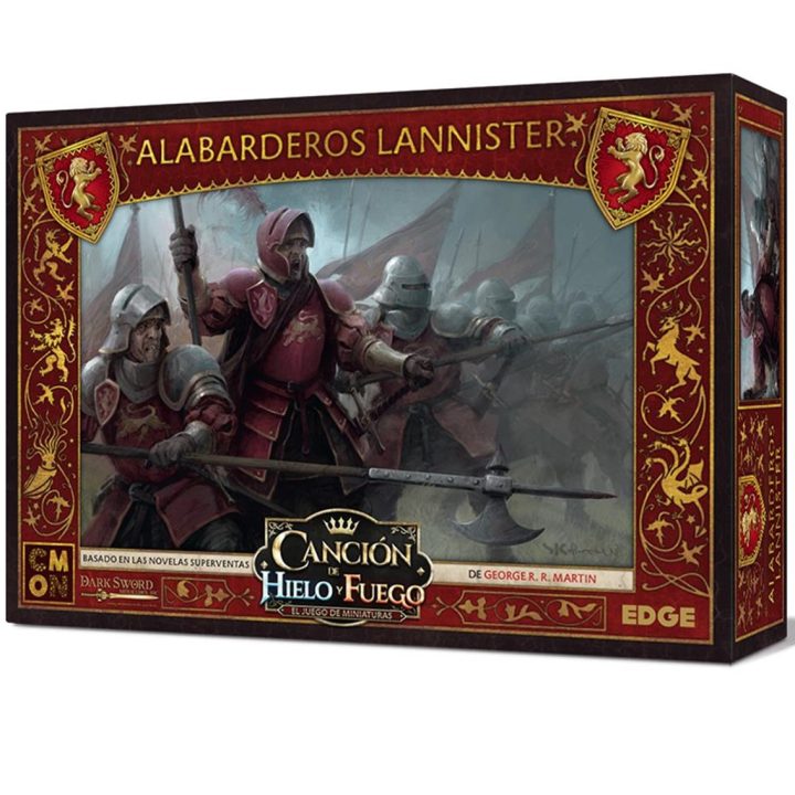 Juego de mesa Asmodee cancion de hielo y fuego: alabarderos lannister…