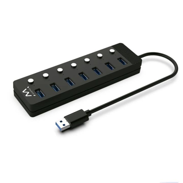Ewent EW1147 USB 3.2 Gen 1 (3.1 Gen 1) Type-A Interface Hub 5000…