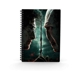 SD Toys Harry Potter Harry vs Voldemort 3D Effect Notebook (WRN25040)