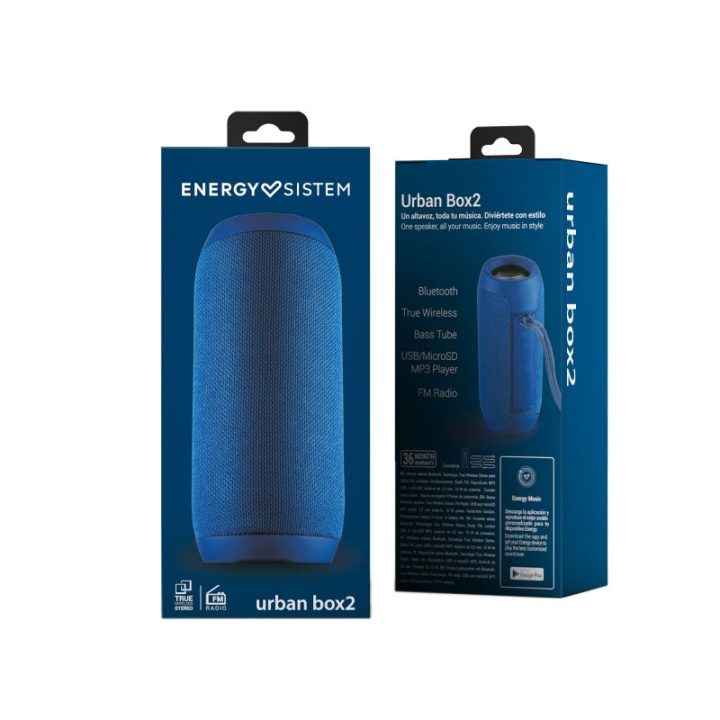 Altavoz energy sistem urban box 2 ocean 10W-TWS - Bluetooth…