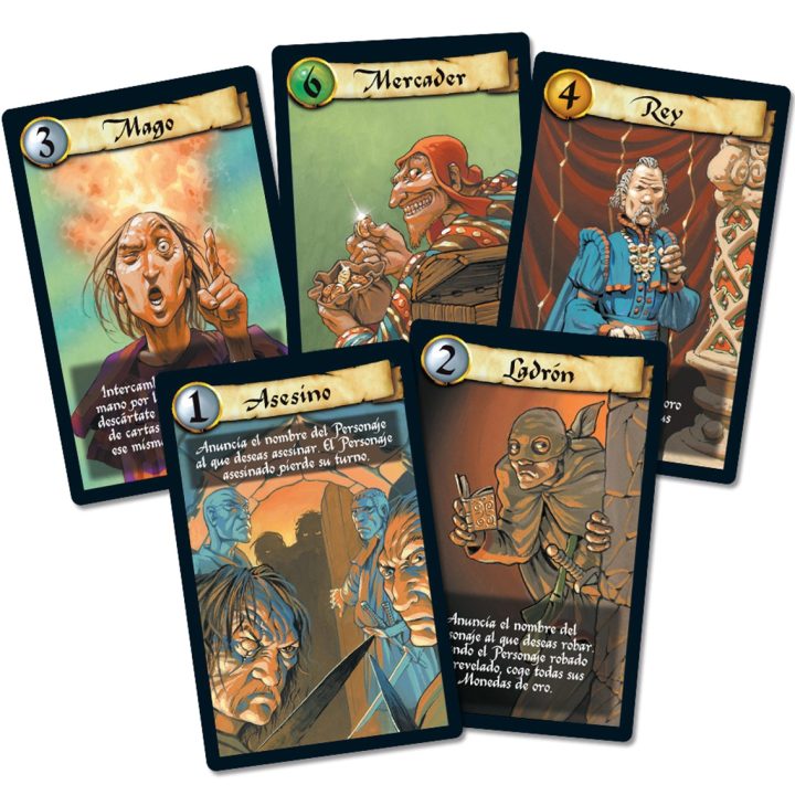 Juego de mesa Asmodee ciudadelas clasico pegi 10 (ESCIT01ES)