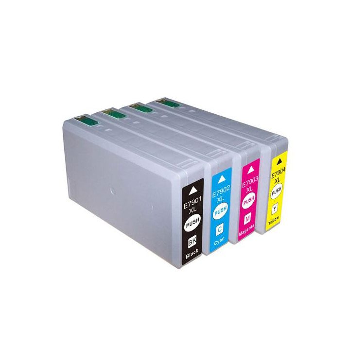 Cartucho de tinta compatível Dayma Epson T7912-T7902-T7892 ciano…