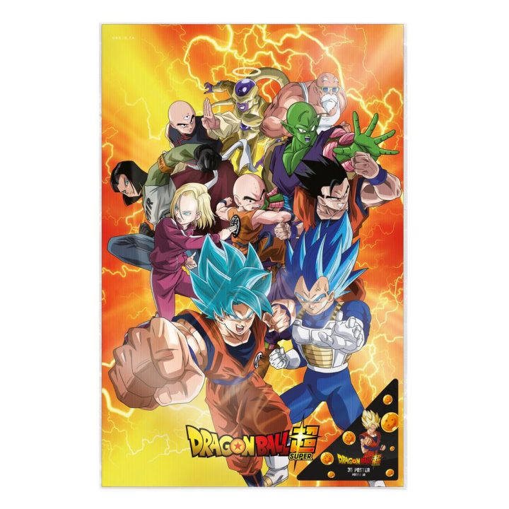 SD Toys 3D Poster 58x38cm Universal Survival Heroes Dragon Ball Super…