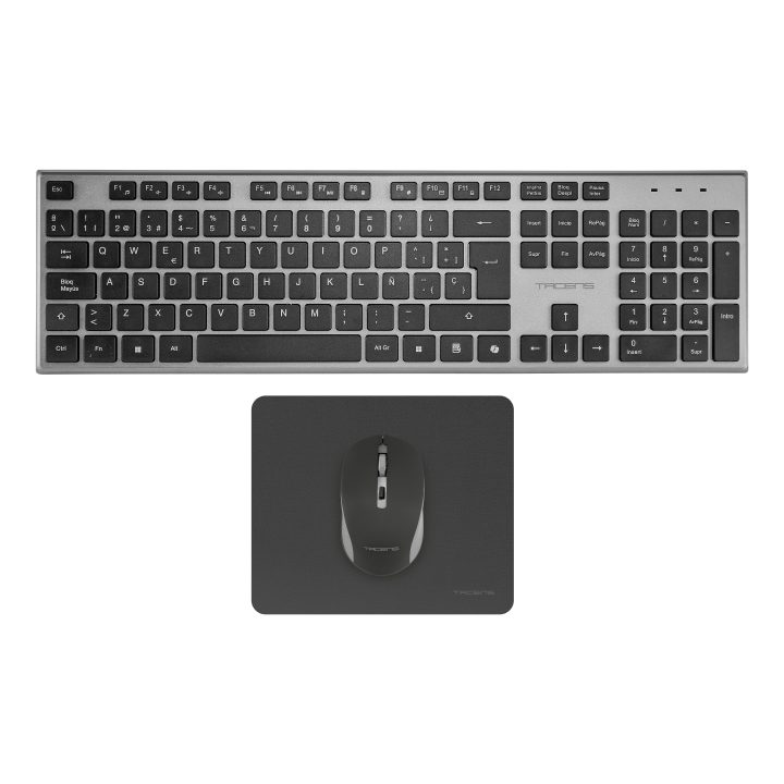 Tacens 6ZENITHES Keyboard Mouse Included Home / Office RF Wireless…