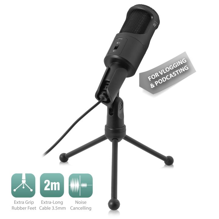 Ewent EW3552 Black Microphone PC Microphone
