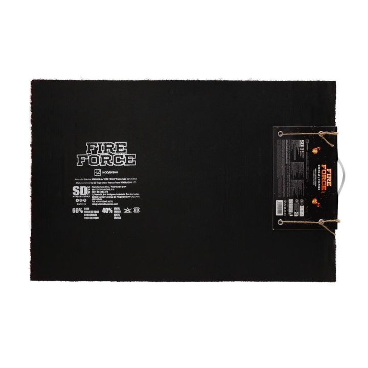 SD Toys Doormat 60x40 cm Fire Force Logo 2 (SDTKOD25995)