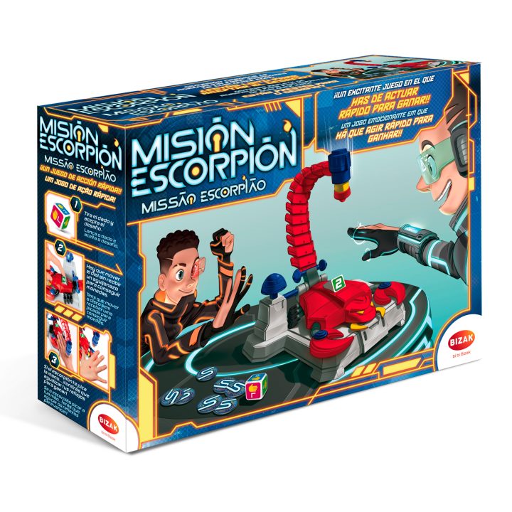 Jogo de tabuleiro Bizak Missão Escorpião (35001934)