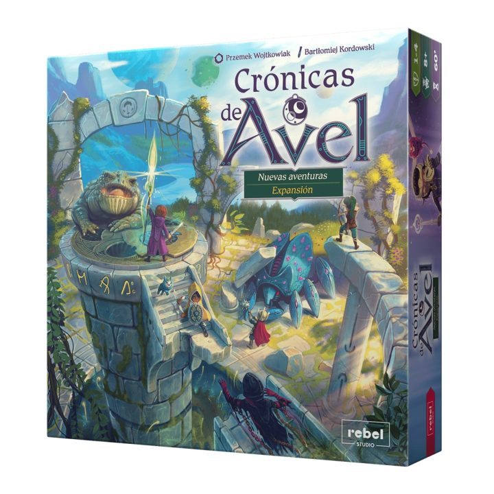 Asmodee Jogo de tabuleiro Crónicas de Avel: Novas Aventuras idade…