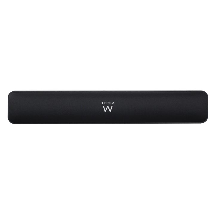 Ewent EW3180 Wrist Rest Polyester, Black Rubber