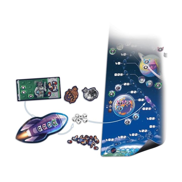 Asmodee Jogo de tabuleiro MLEM Agência Espacial idade recomendada 8…