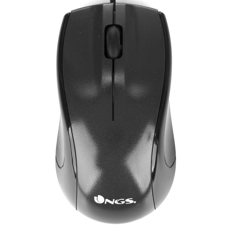 NGS Black Mist rato de escritório para mão direita USB tipo A Óptico…