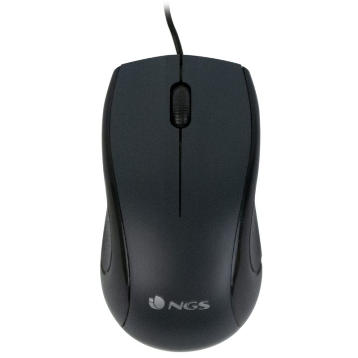 NGS Black Mist Right-Handed Office Mouse USB Type-A Optical 800 DPI