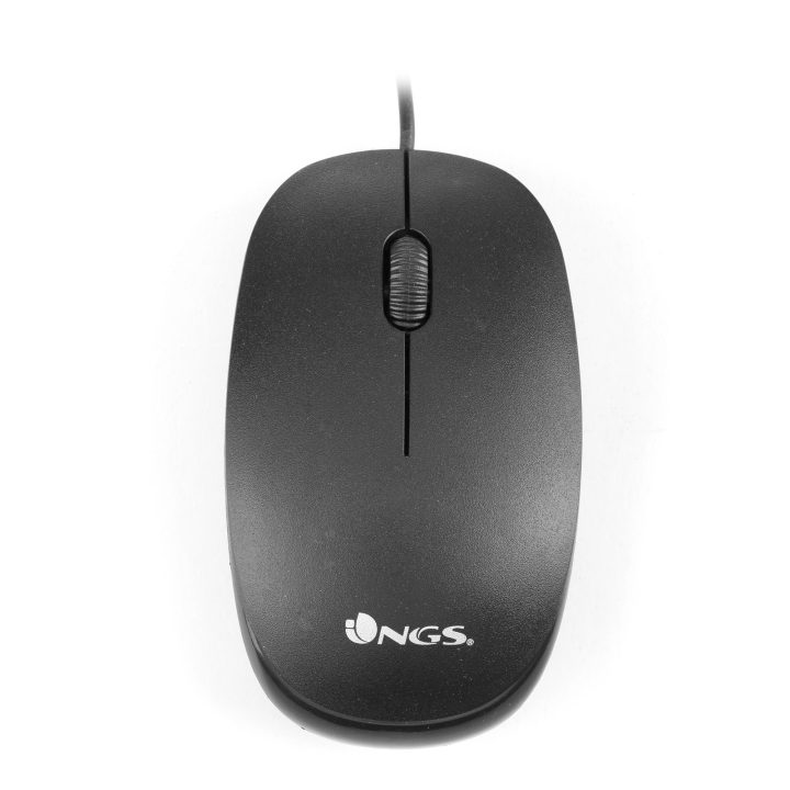NGS Flame rato de escritório para mão direita USB tipo A Óptico 1000…