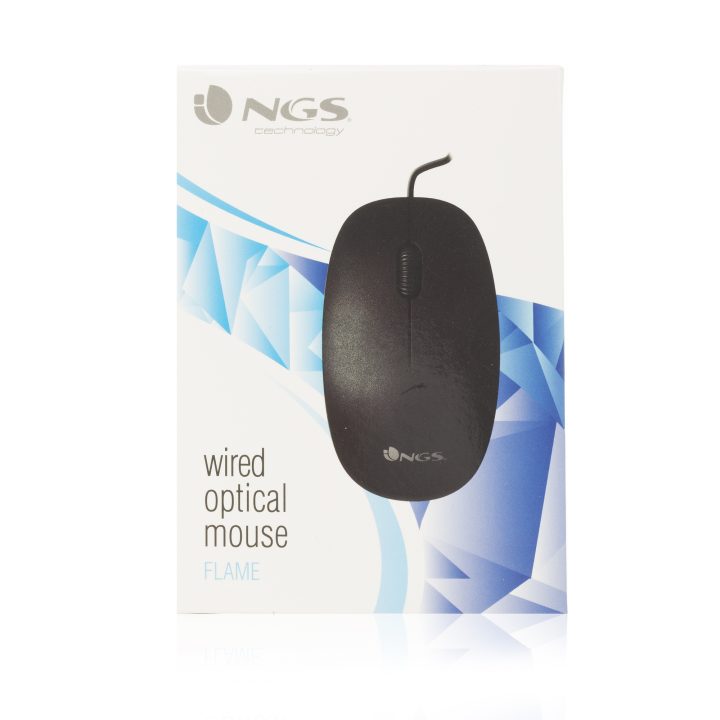 NGS Flame Right-Handed USB Type-A Optical Office Mouse 1000 DPI