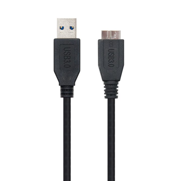 Nanocable CABLE USB 3.0, TIPO A/M-MICRO B/M, PRETO, 2,0 M