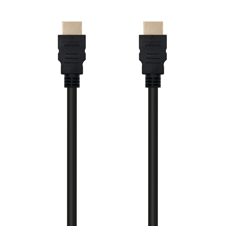 Nanocable HDMI, 5m cable HDMI HDMI tipo A (Estándar) Negro
