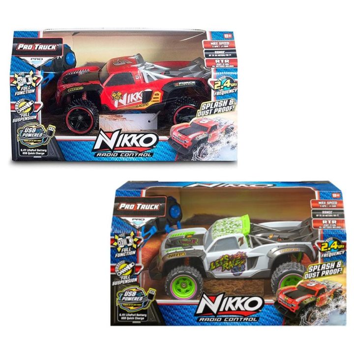 Bandai vermelho Carro telecomandado nikko controlo remoto Pro Truck…