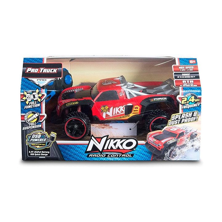 Bandai rojo Coche teledirigido nikko radio control pro truck color…