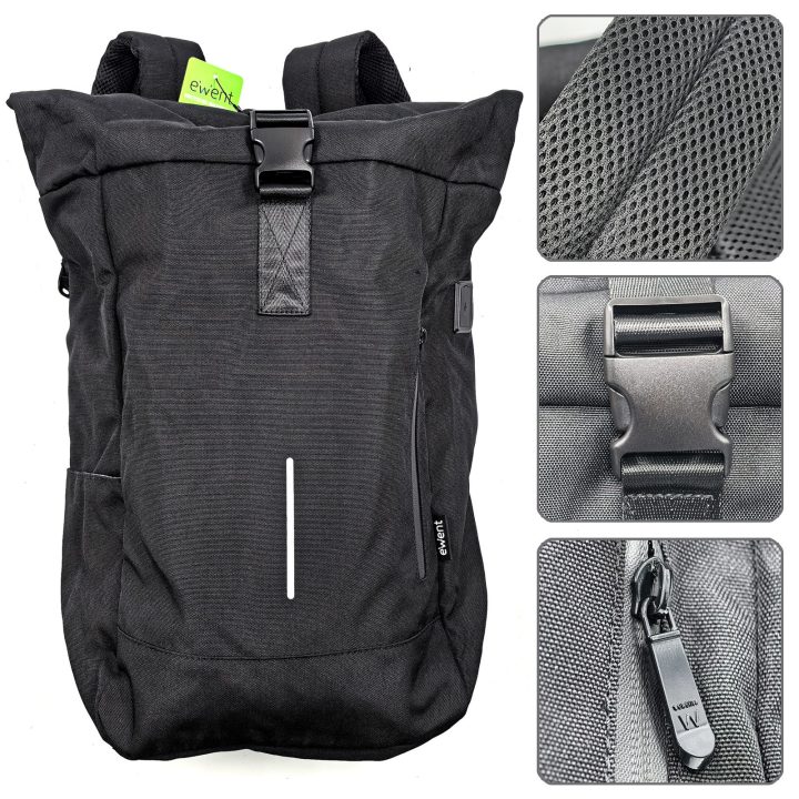 Ewent EW2536 Laptop Bags 17.3" Backpack Black