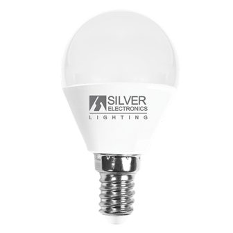 Silver Electronics Decorative LED Bulb Spherical 5W 50W-E14-5000K-620…
