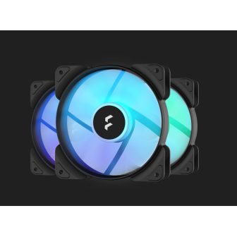 Fractal Design Aspect 12 Series RGB PWM 120mm PC Case Fan Black Frame…