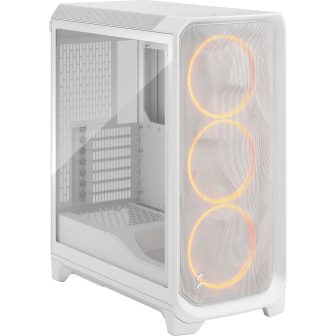 Fractal Design Fractal caixa Meshify 3 White RGB TG Clear Tint…