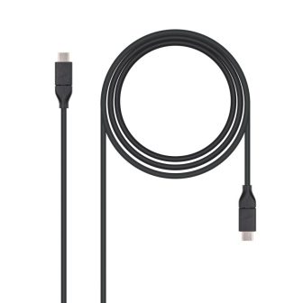 Nanocable USB 3.1, 1m cable USB USB 3.2 Gen 2 (3.1 Gen 2) USB C 10…