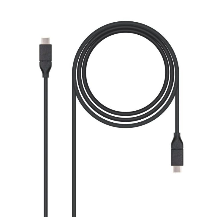 Nanocable USB 3.1, 1m cable USB USB 3.2 Gen 2 (3.1 Gen 2) USB C 10…