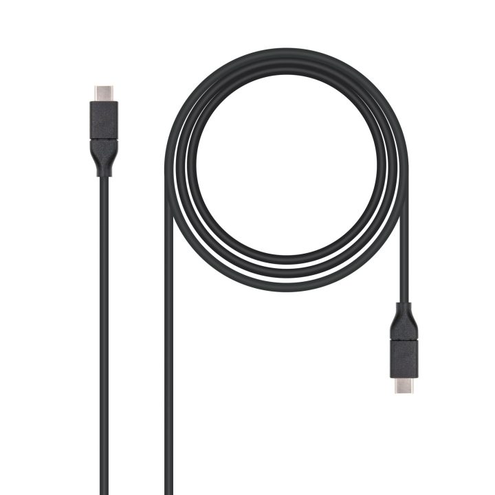 Nanocable USB 3.1, 1m cable USB USB 3.2 Gen 2 (3.1 Gen 2) USB C 10…