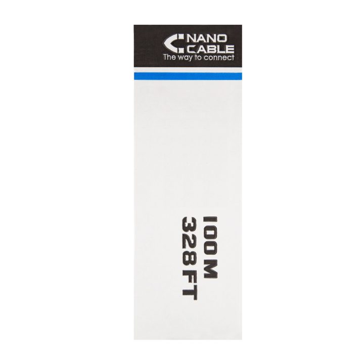 Nanocable CABLE RED RJ45 CAT.6 FTP RIGIDO AWG24, 100 M