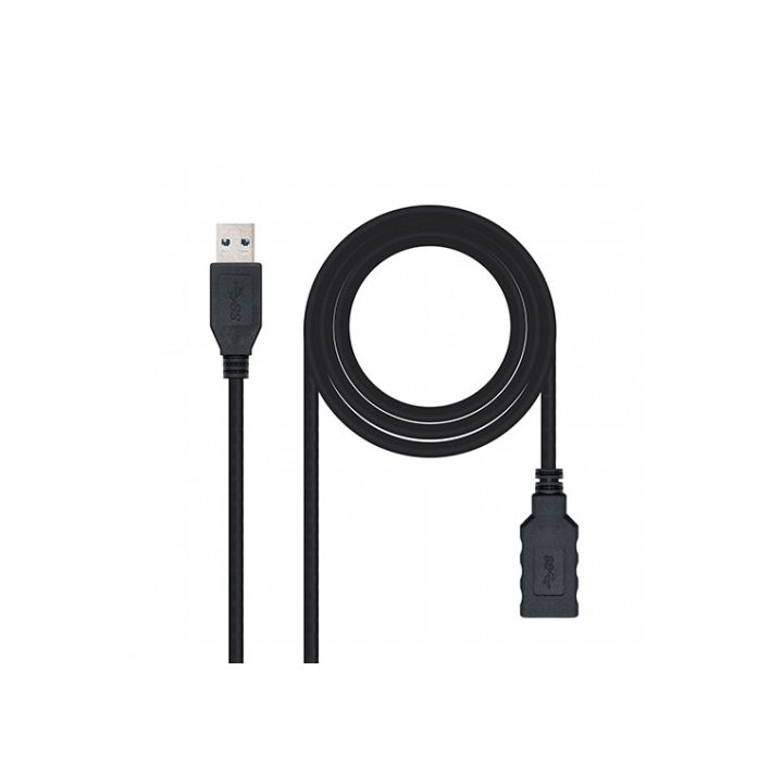 Nanocable USB(a) 3.0 to USB(a) 3.0 Cable 2m Black Male-Female…