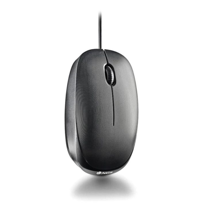 NGS FLAME-C rato Universal Ambidestro USB Tipo C Óptico 1000 DPI
