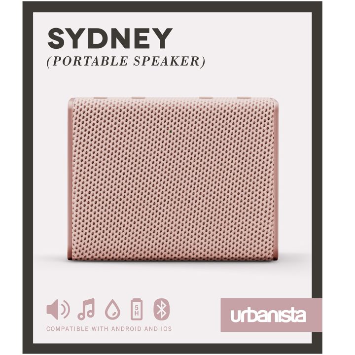 Urbanista Sydney Portable Bluetooth Speaker Rose Gold (1035513)