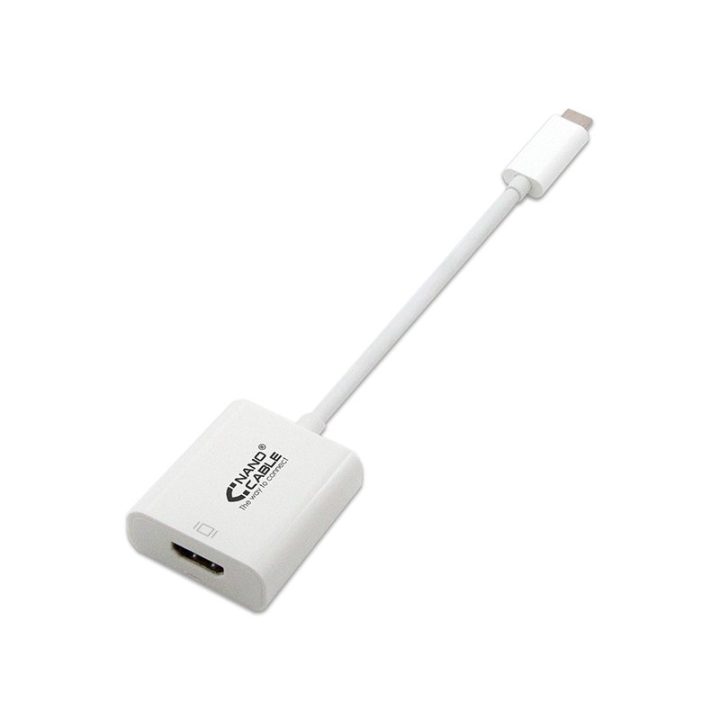 Nanocable USB-C to HDMI 4K Adapter, 15 cm